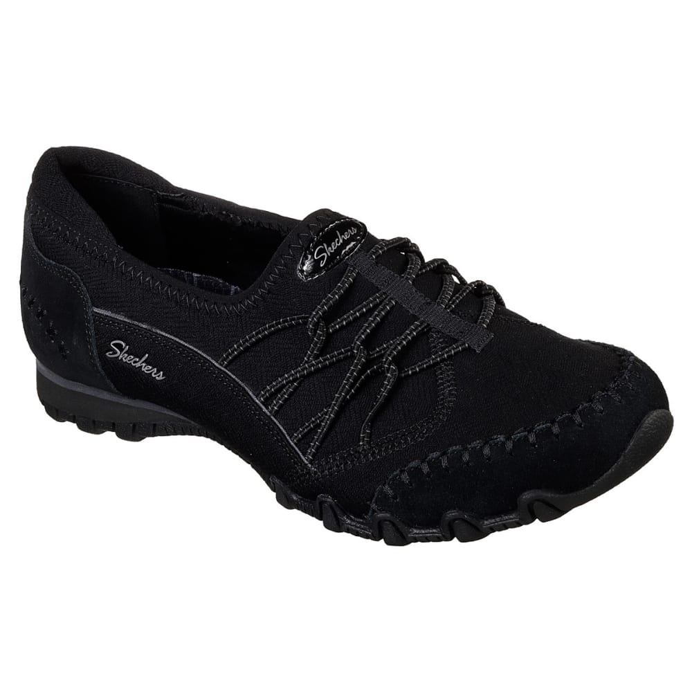 SKECHERS Women's Relaxed Fit: Bikers Casual Slip-On Shoes 10
