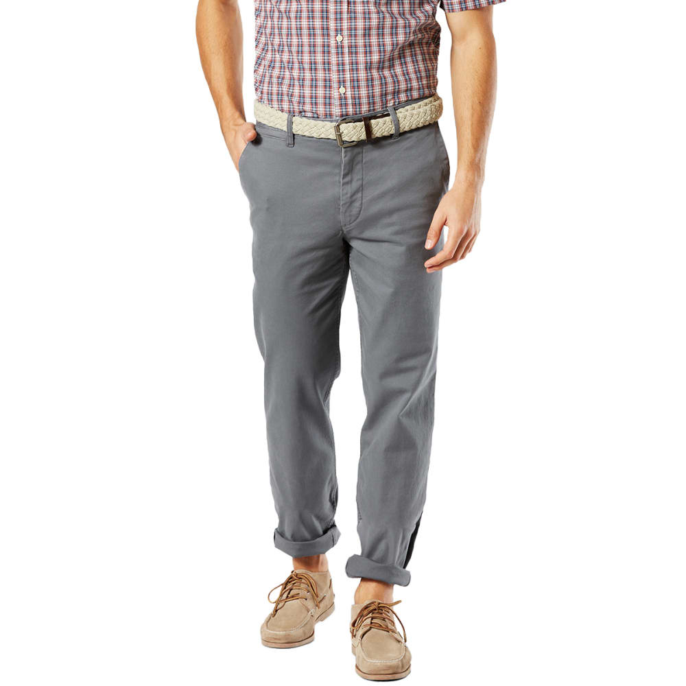 DOCKERS Men's Straight Fit Washed Khaki Pants 30/29