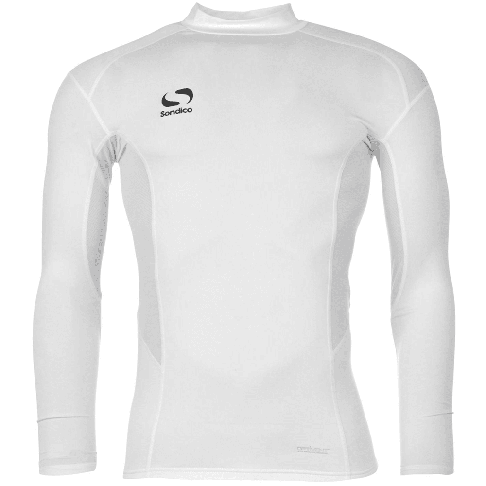 SONDICO Men's Base Mock Neck Long-Sleeve Top XS