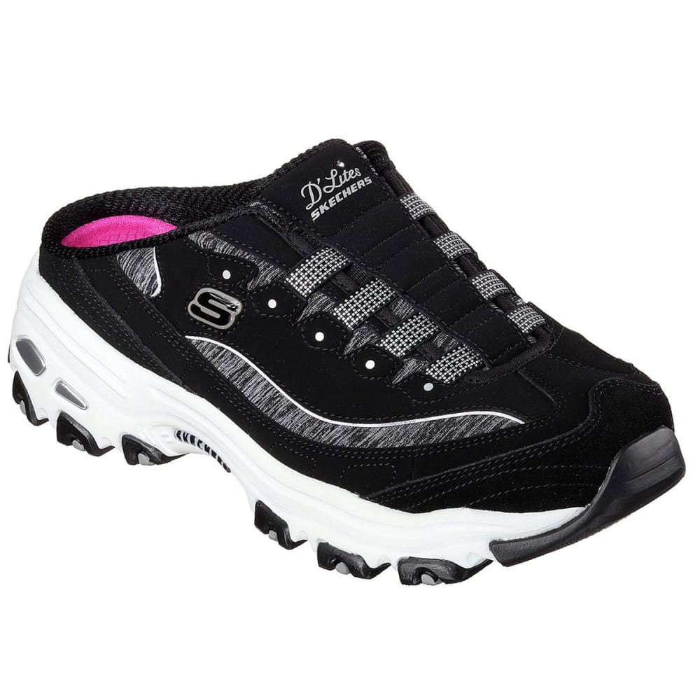 SKECHERS Women's D'Lites - Resilient Slip-On Sneakers 7.5