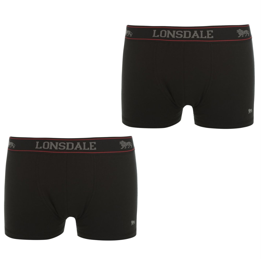 LONSDALE Men's Trunks, 2-Pack S