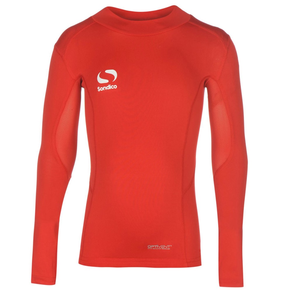 SONDICO Boys' Base Mock Neck Long-Sleeve Top 11-12