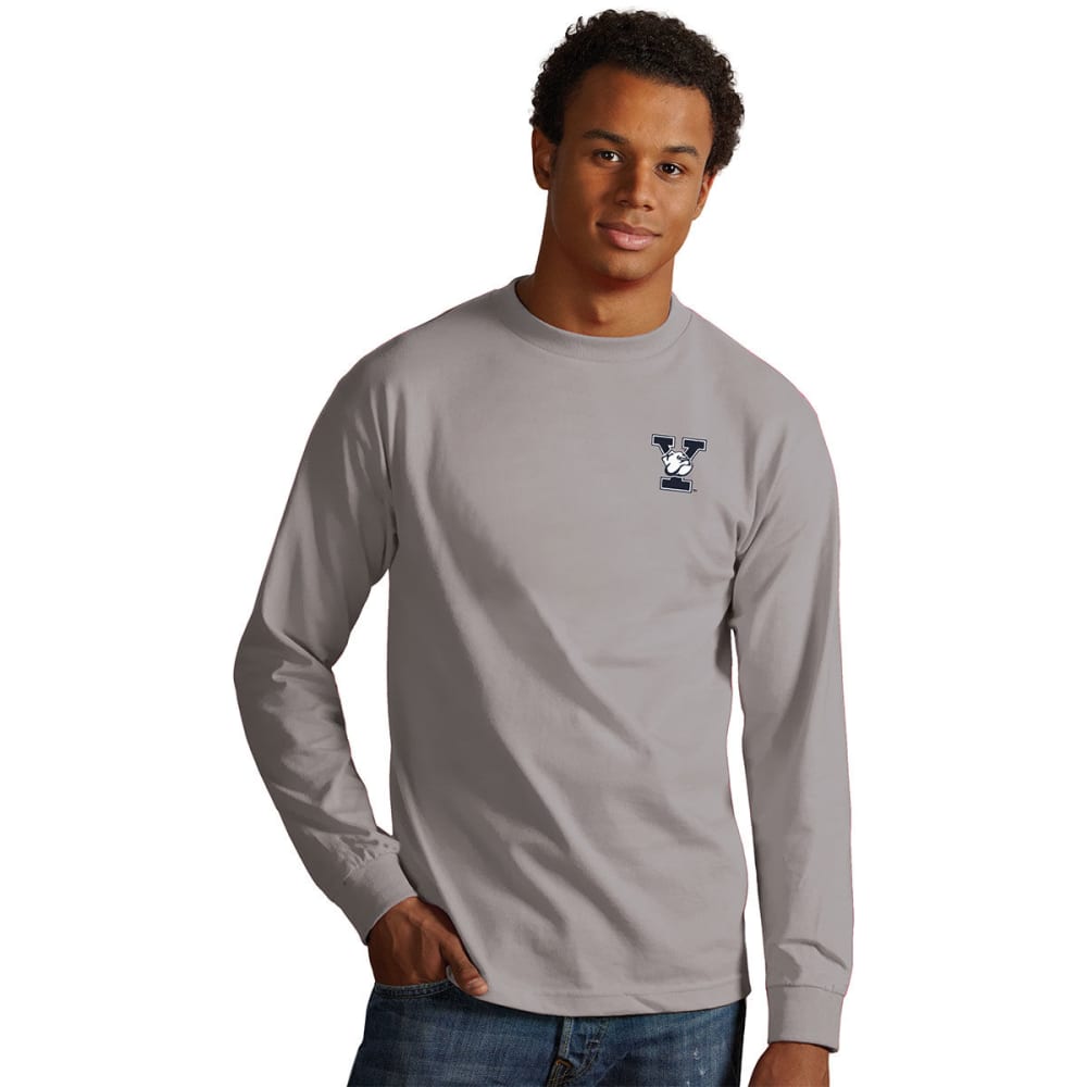 YALE Men's Crew Long-Sleeve Tee M