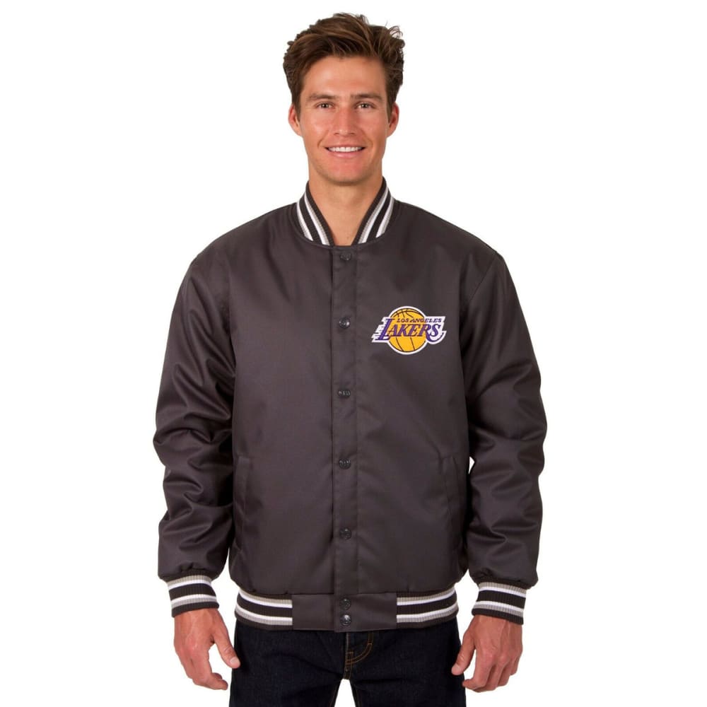LOS ANGELES LAKERS Men's Poly Twill Logo Jacket S