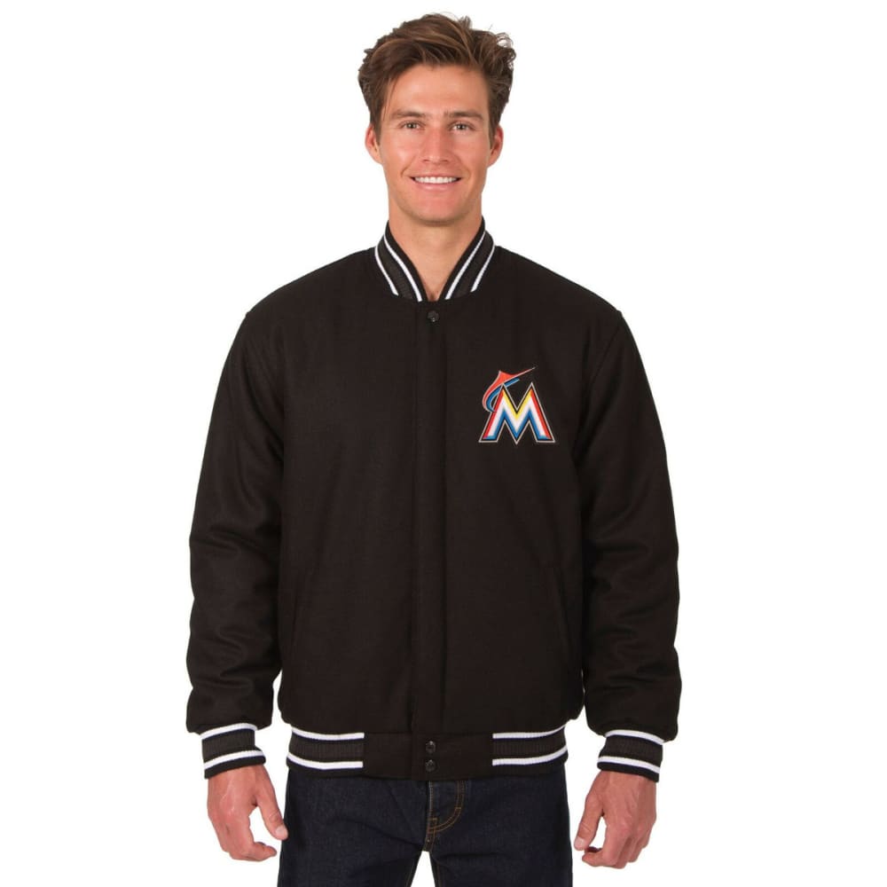 MIAMI MARLINS Men's Reversible Wool Jacket S