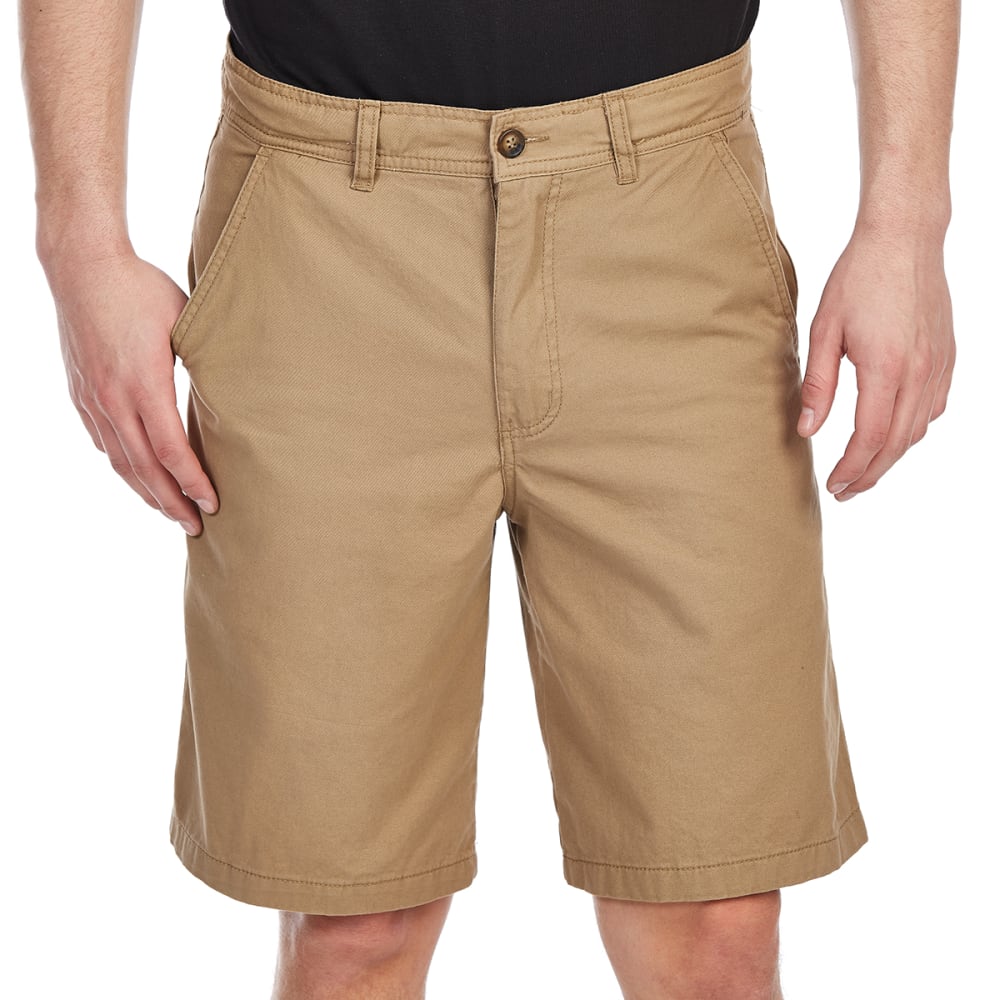 BCC Men's Flat Front Twill Shorts 32