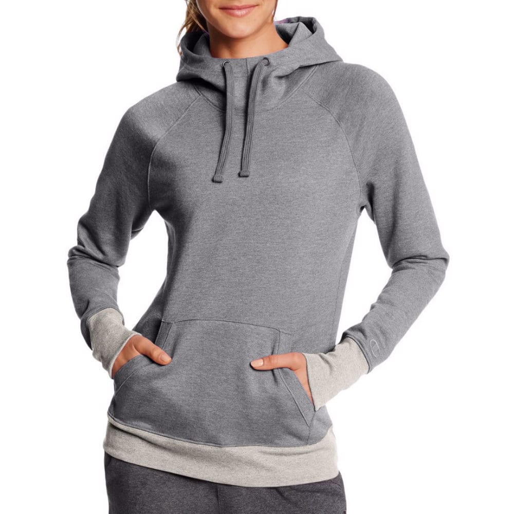 CHAMPION Women's Fleece Pullover Hoodie Sweatshirt S