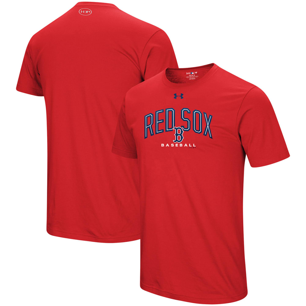 UNDER ARMOUR Men's Boston Red Sox UA Performance Arch Short-Sleeve Tee ...