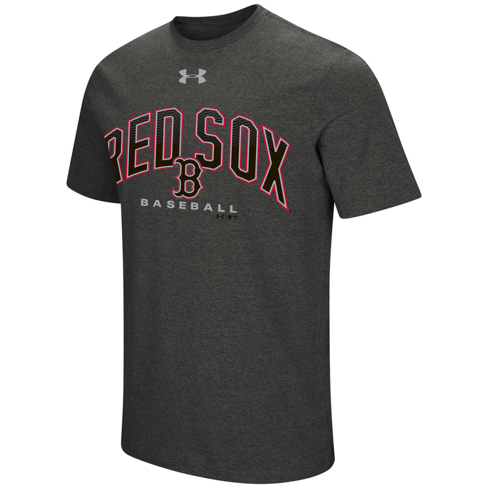 UNDER ARMOUR Men's Boston Red Sox Passion Reflective Arch Short-Sleeve Tee L