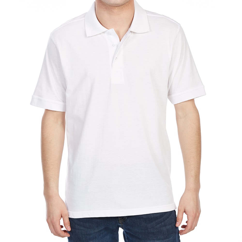 RUGGED TRAILS Men's Jersey Short-Sleeve Polo Shirt XXL