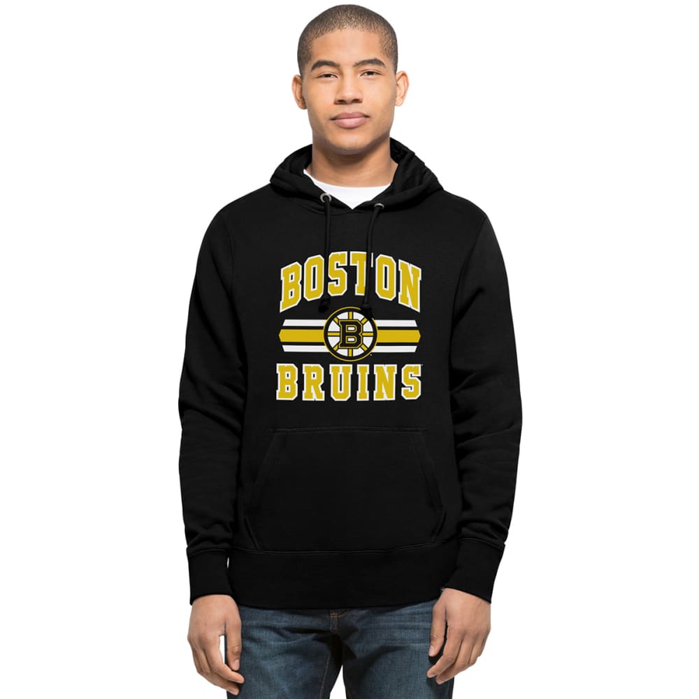 BOSTON BRUINS Men's Wordmark '47 Headline Pullover Hoodie M