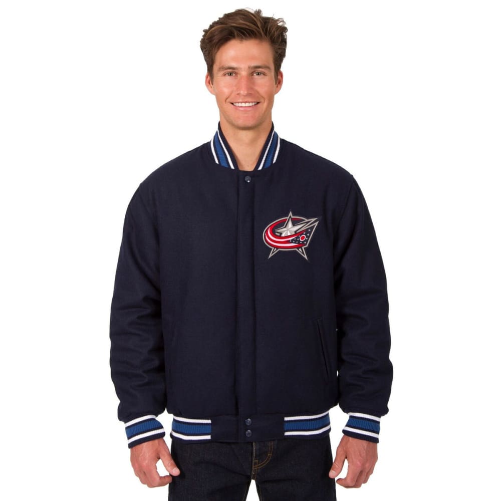 COLUMBUS BLUE JACKETS Men's Reversible Wool Jacket S