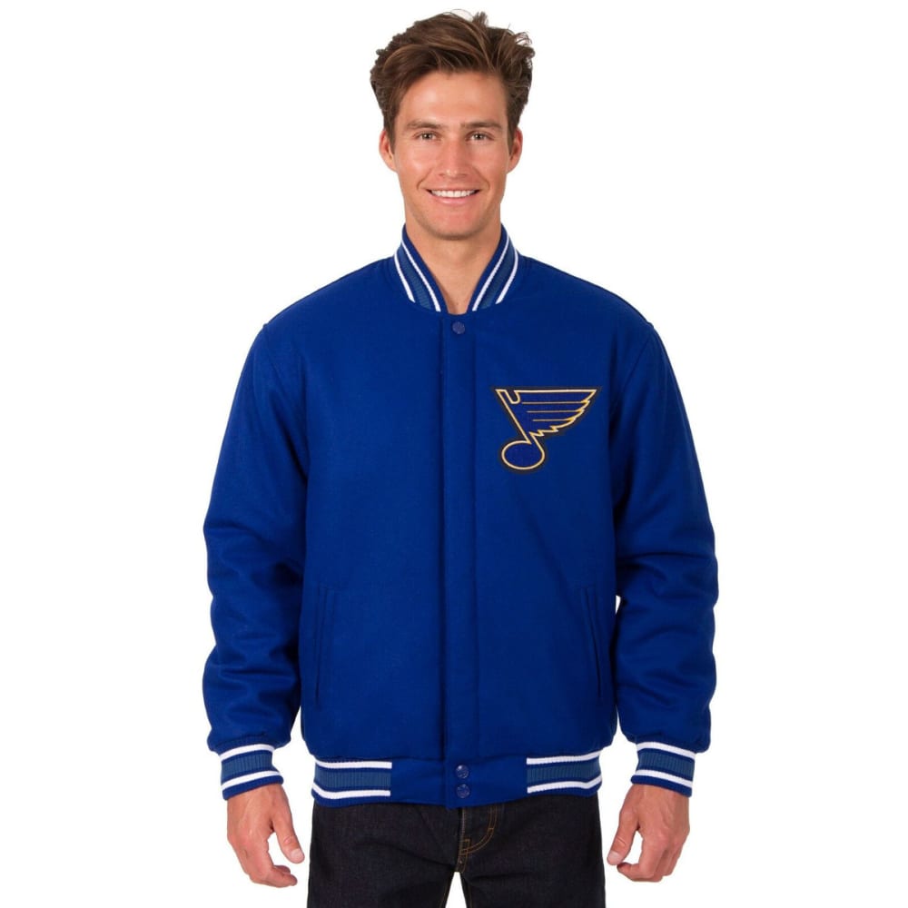 ST. LOUIS BLUES Men's Reversible Wool Jacket S