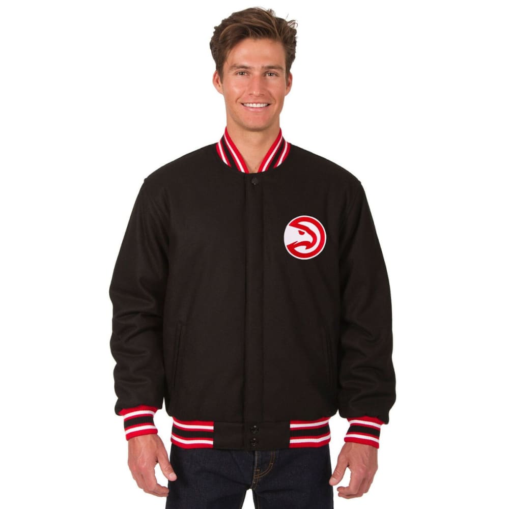 ATLANTA HAWKS Men's One Logo Reversible Wool Jacket S