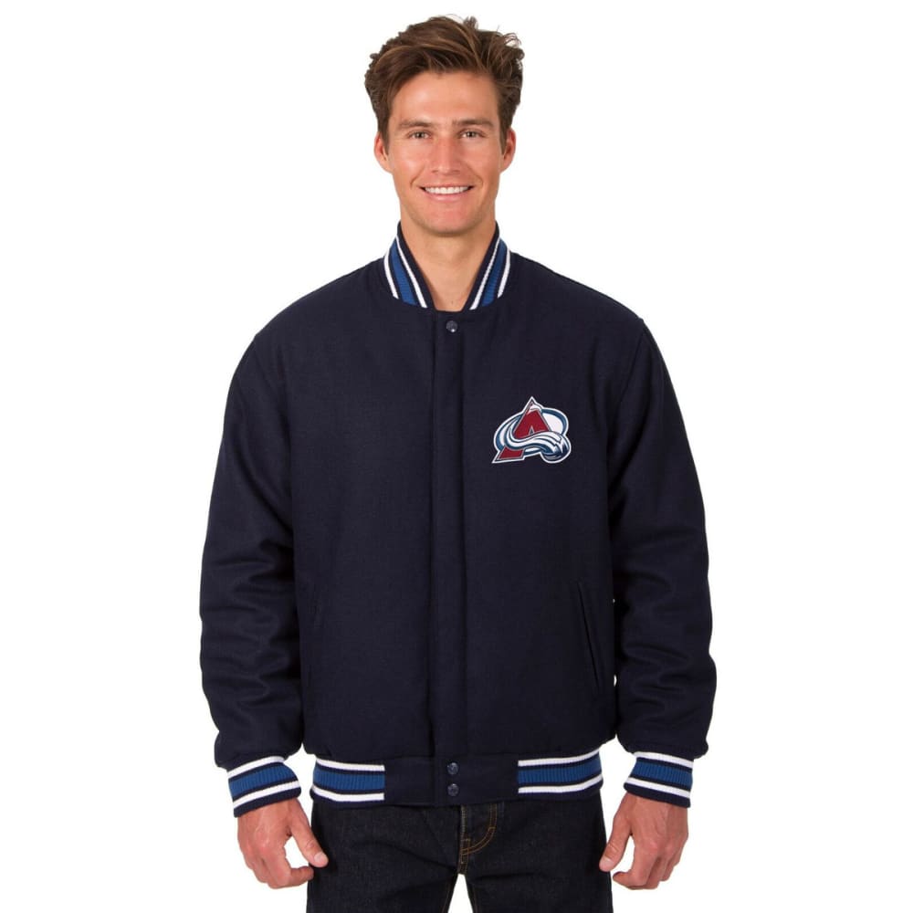 COLORADO AVALANCHE Men's One Logo Reversible Wool Jacket S