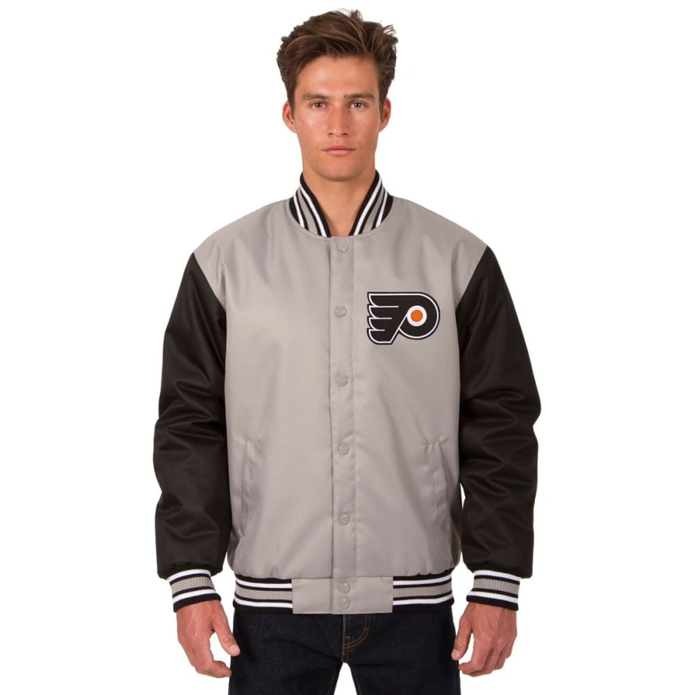 PHILADELPHIA FLYERS Men's Poly Twill Logo Jacket S