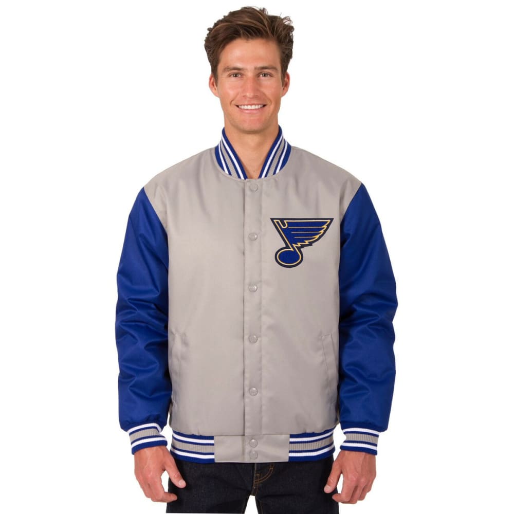 ST. LOUIS BLUES Men's Poly Twill Logo Jacket S