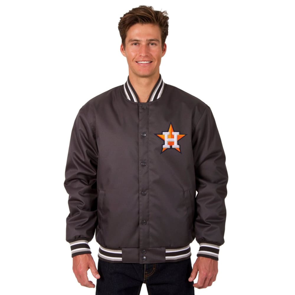 HOUSTON ASTROS Men's Poly Twill Embroidered Jacket S