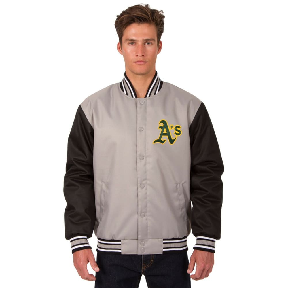 OAKLAND ATHLETICS Men's Poly Twill Embroidered Jacket S