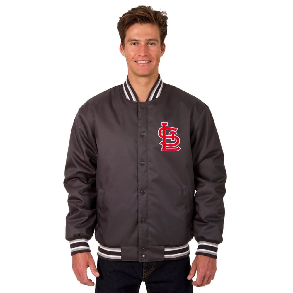 ST. LOUIS CARDINALS Men's Poly Twill Embroidered Jacket S