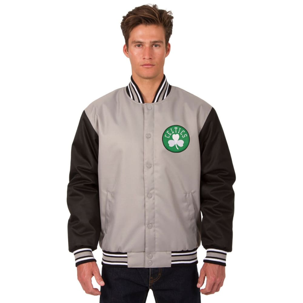 BOSTON CELTICS Men's Poly Twill Embroidered Jacket M