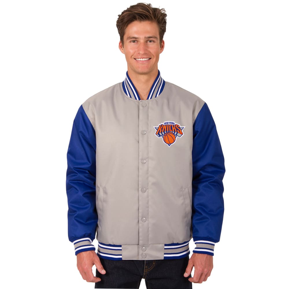NEW YORK KNICKS Men's Poly Twill Embroidered Jacket S