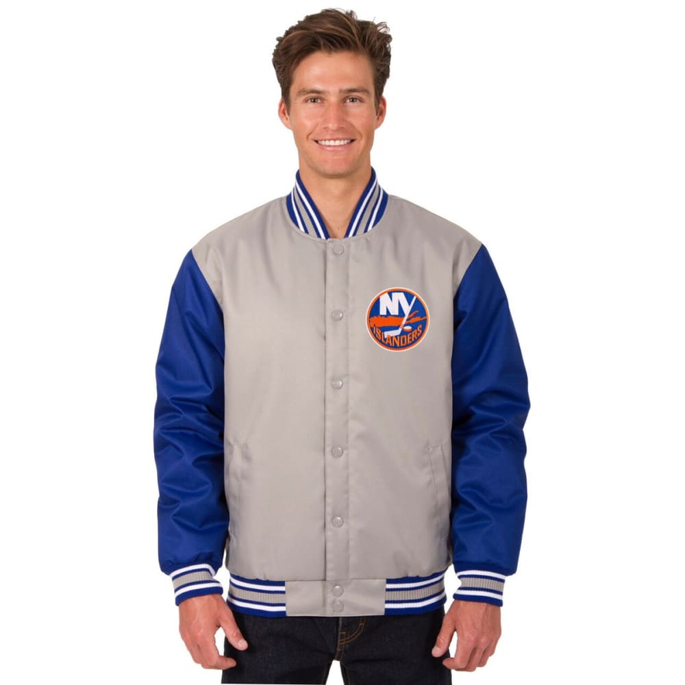 NEW YORK ISLANDERS Men's Poly Twill Embroidered Jacket S