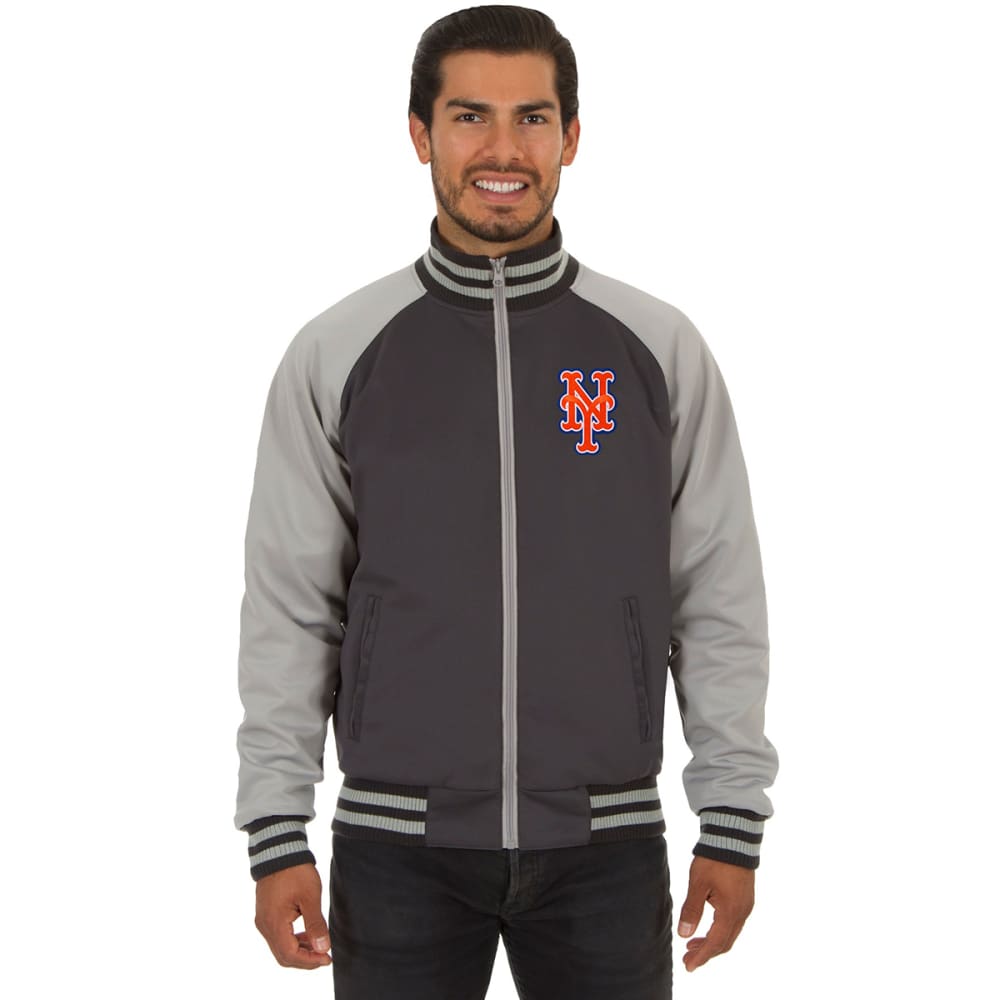 NEW YORK METS Men's Reversible Embroidered Track Jacket S