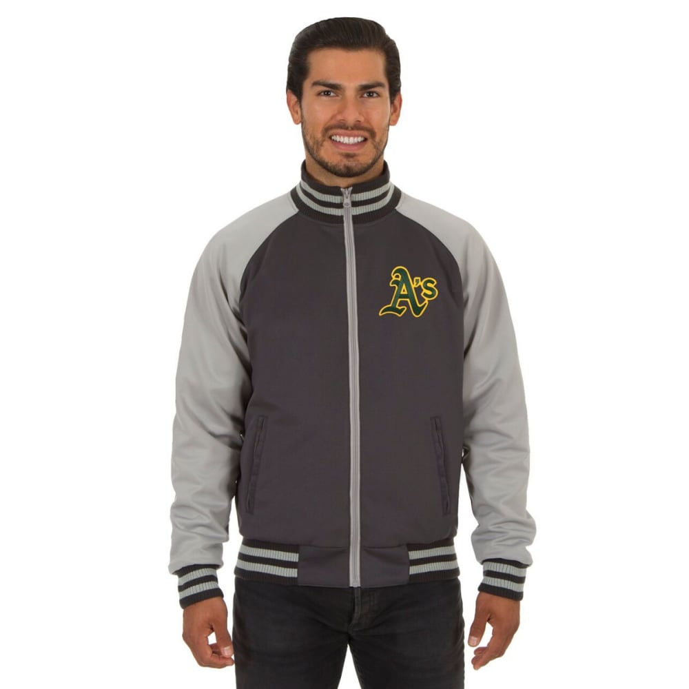 OAKLAND ATHLETICS Men's Reversible Embroidered Track Jacket S
