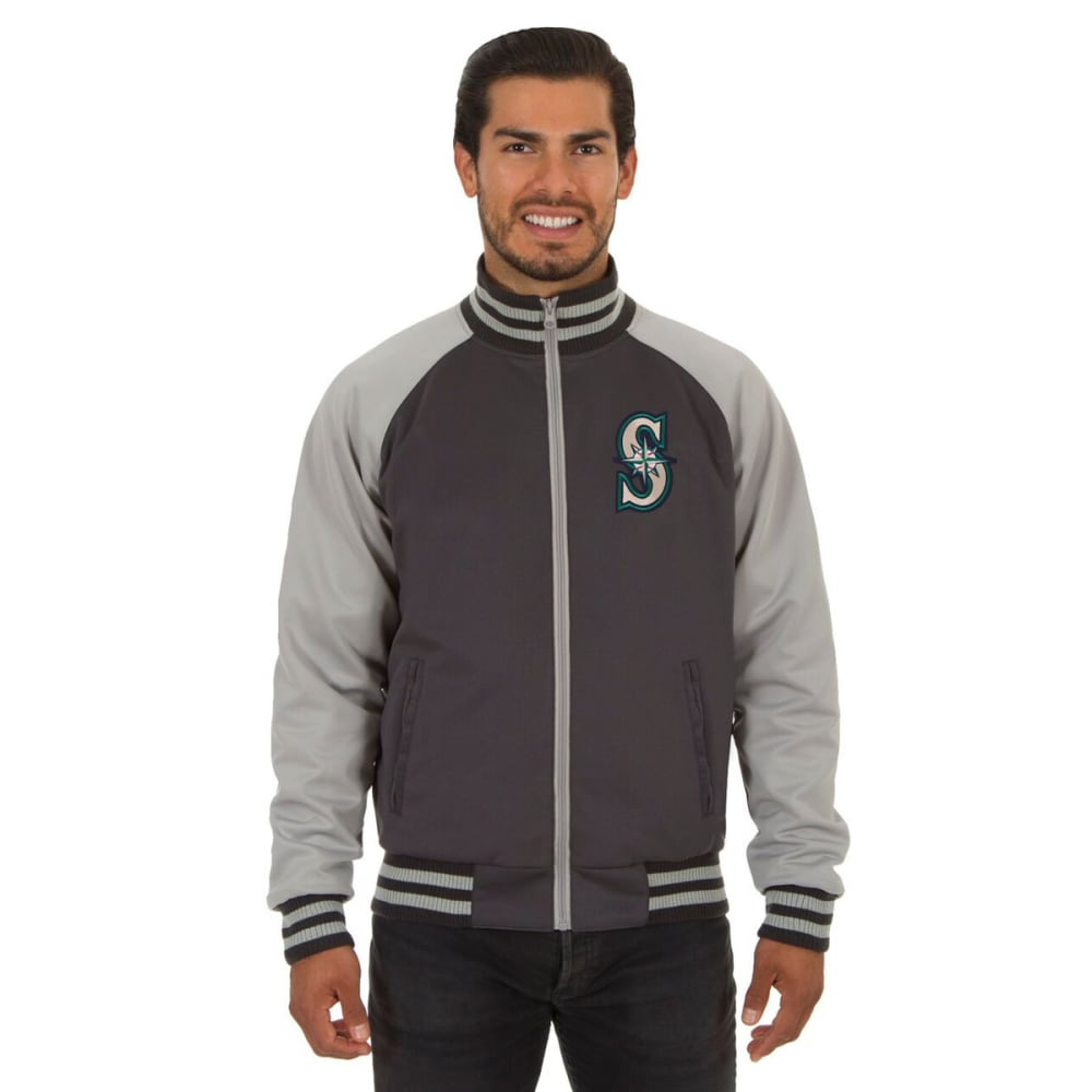 SEATTLES MARINERS Men's Reversible Embroidered Track Jacket S