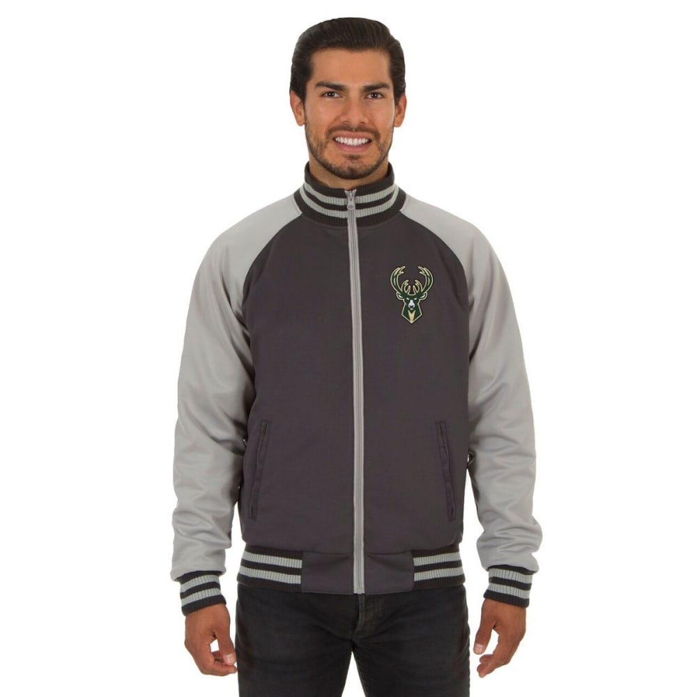 MILWAUKEE BUCKS Men's Reversible Embroidered Track Jacket S