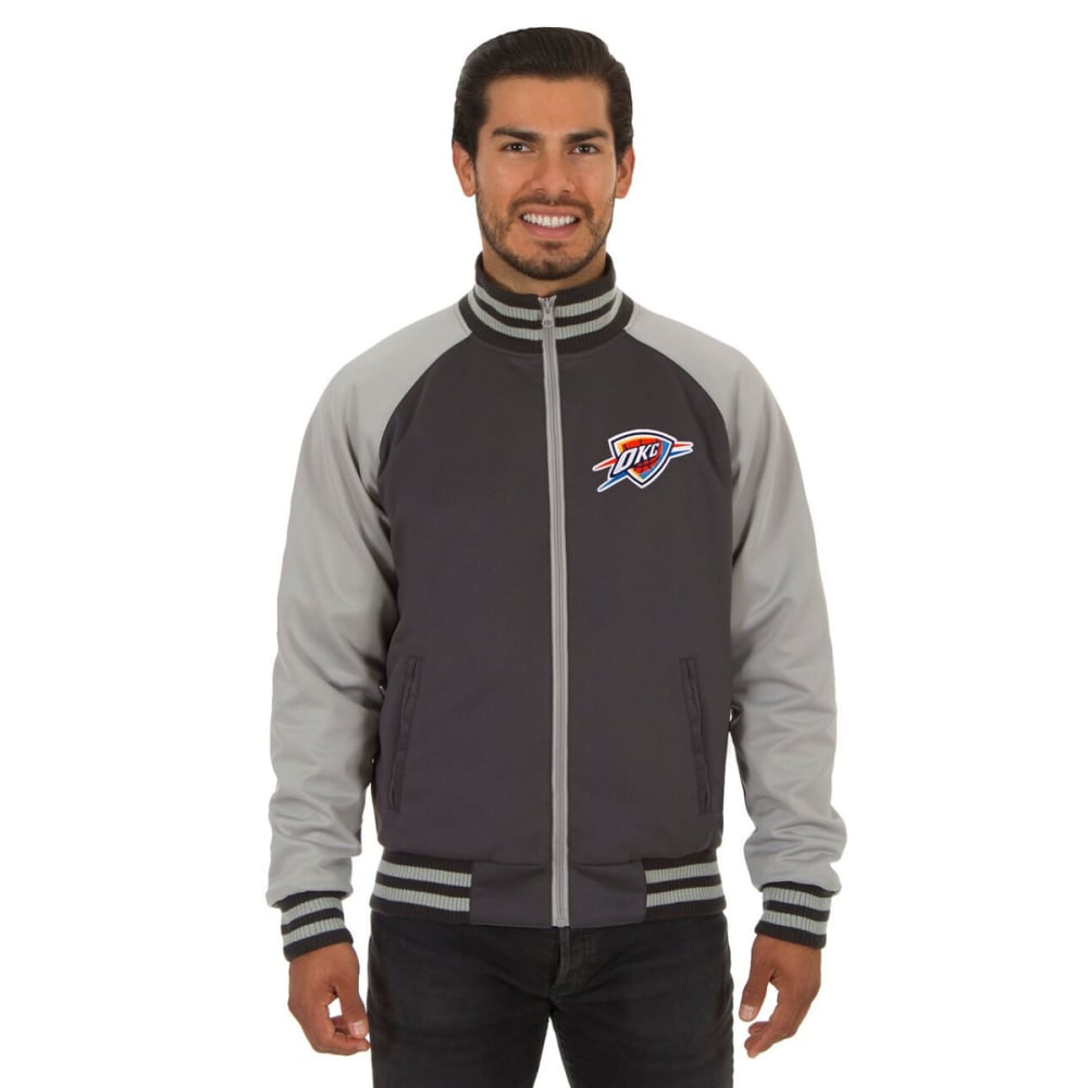 OKLAHOMA CITY THUNDER Men's Reversible Embroidered Track Jacket S