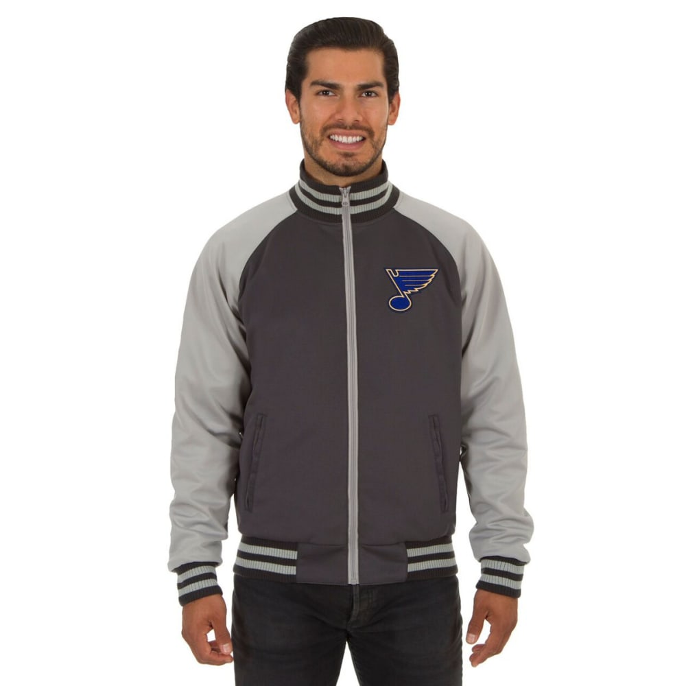 ST. LOUIS BLUES Men's Reversible Embroidered Track Jacket S