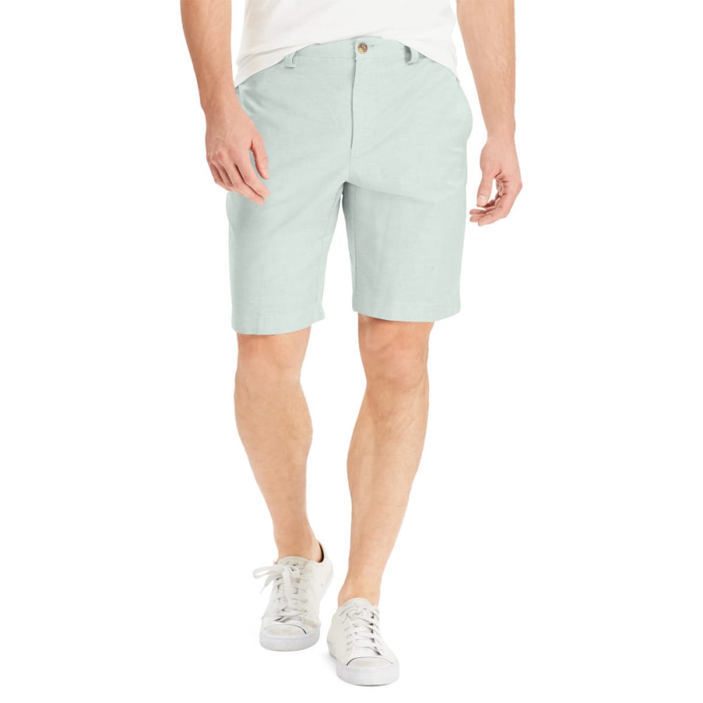 CHAPS Men's 10 in. Stretch Oxford Bermuda Shorts 32