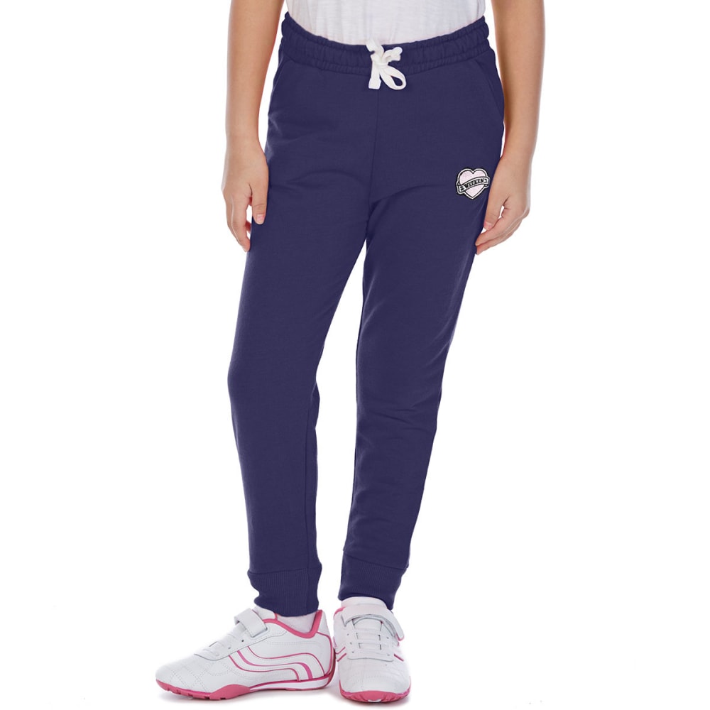 MINOTI Big Girls' Fleece Jogger Pants 3-4
