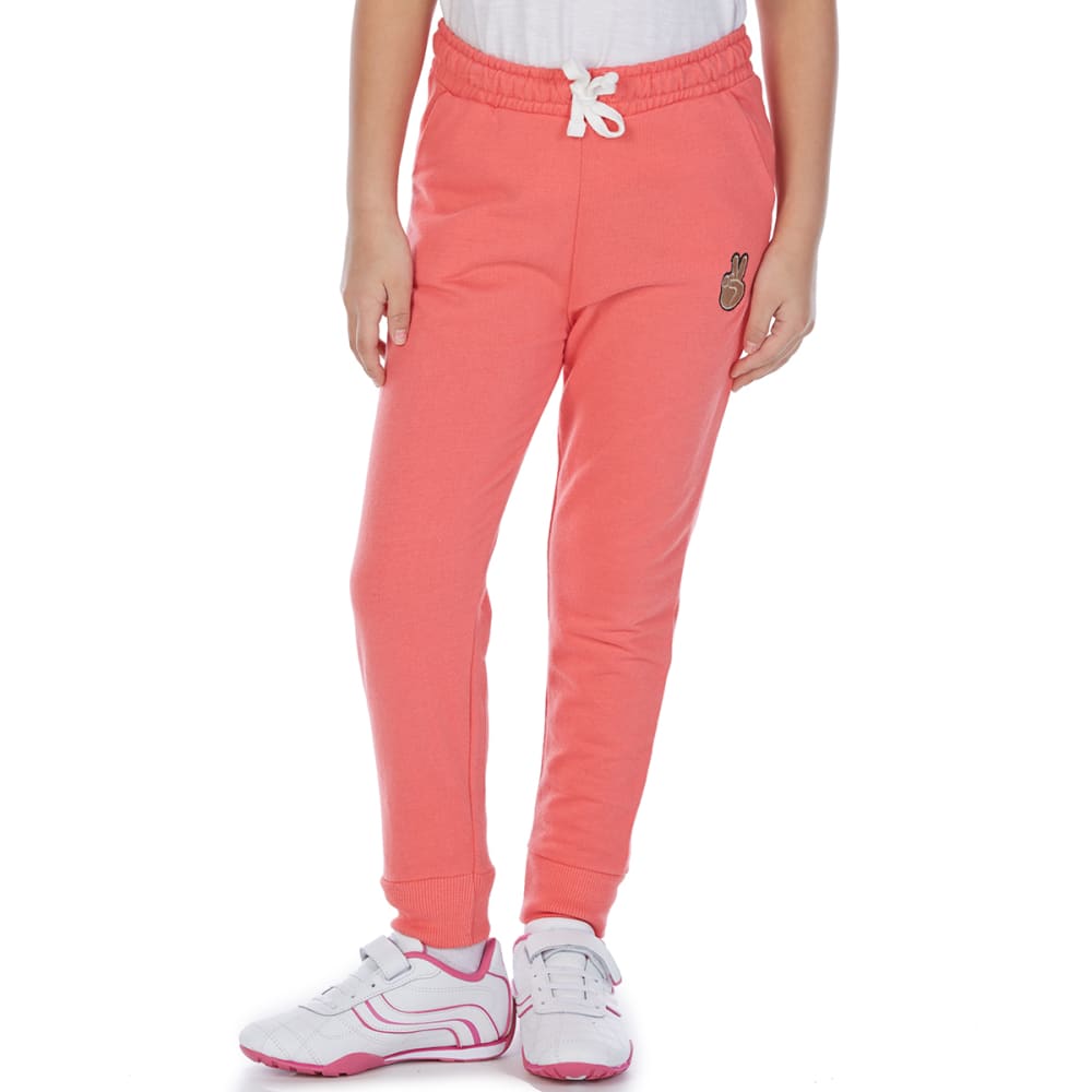 MINOTI Big Girls' Fleece Jogger Pants 3-4