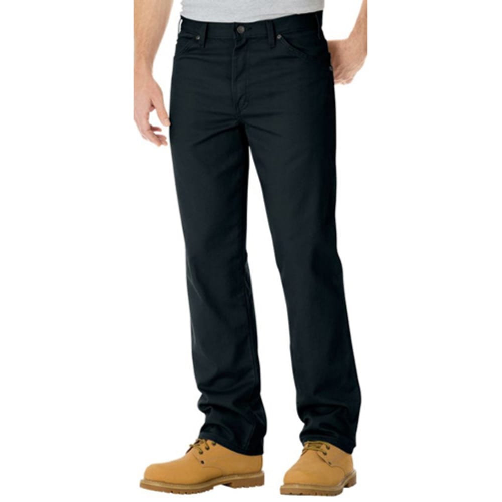DICKIES Men's Regular Straight Fit 5-Pocket Denim Jeans 30/30