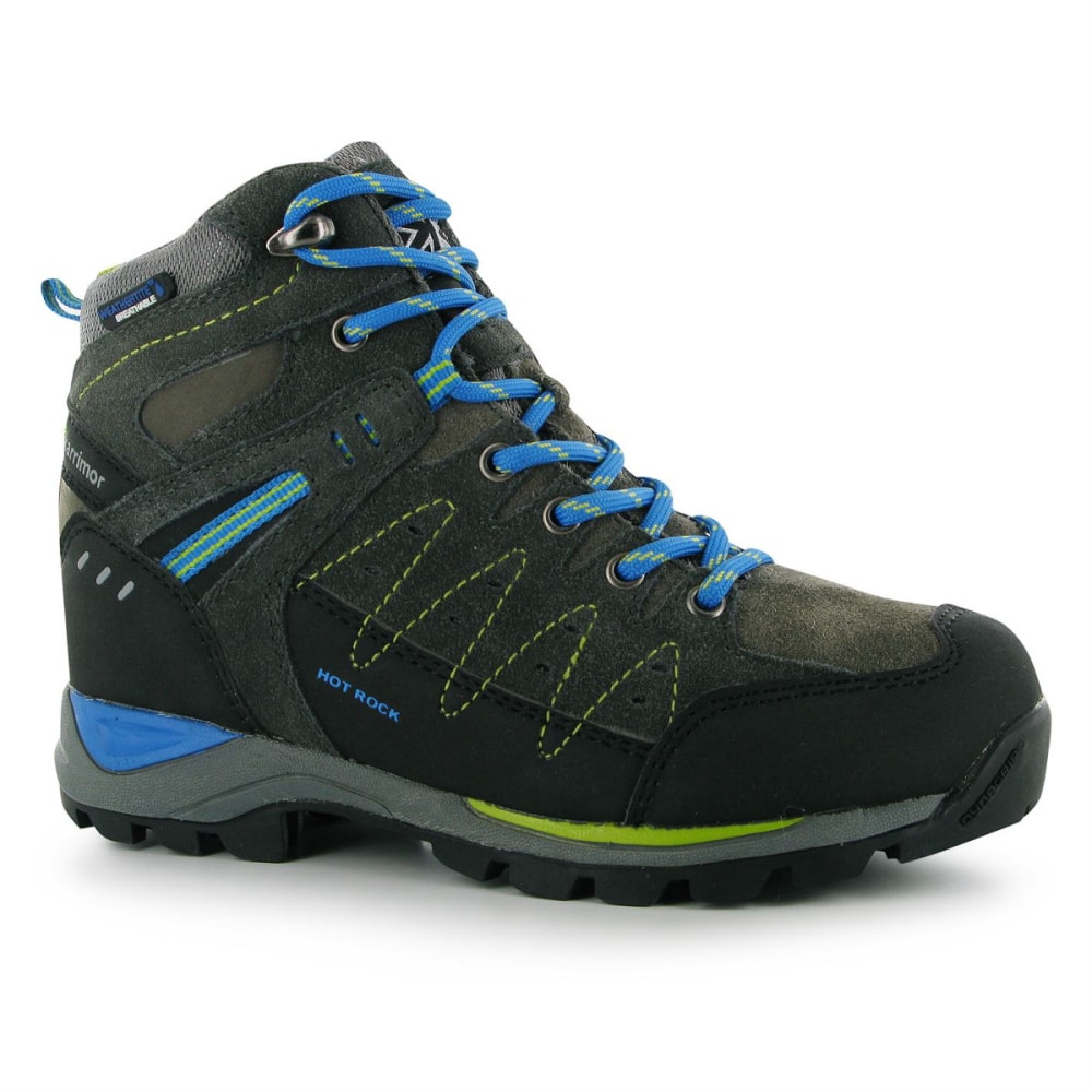 KARRIMOR Big Kids' Hot Rock Waterproof Mid Hiking Boots 6