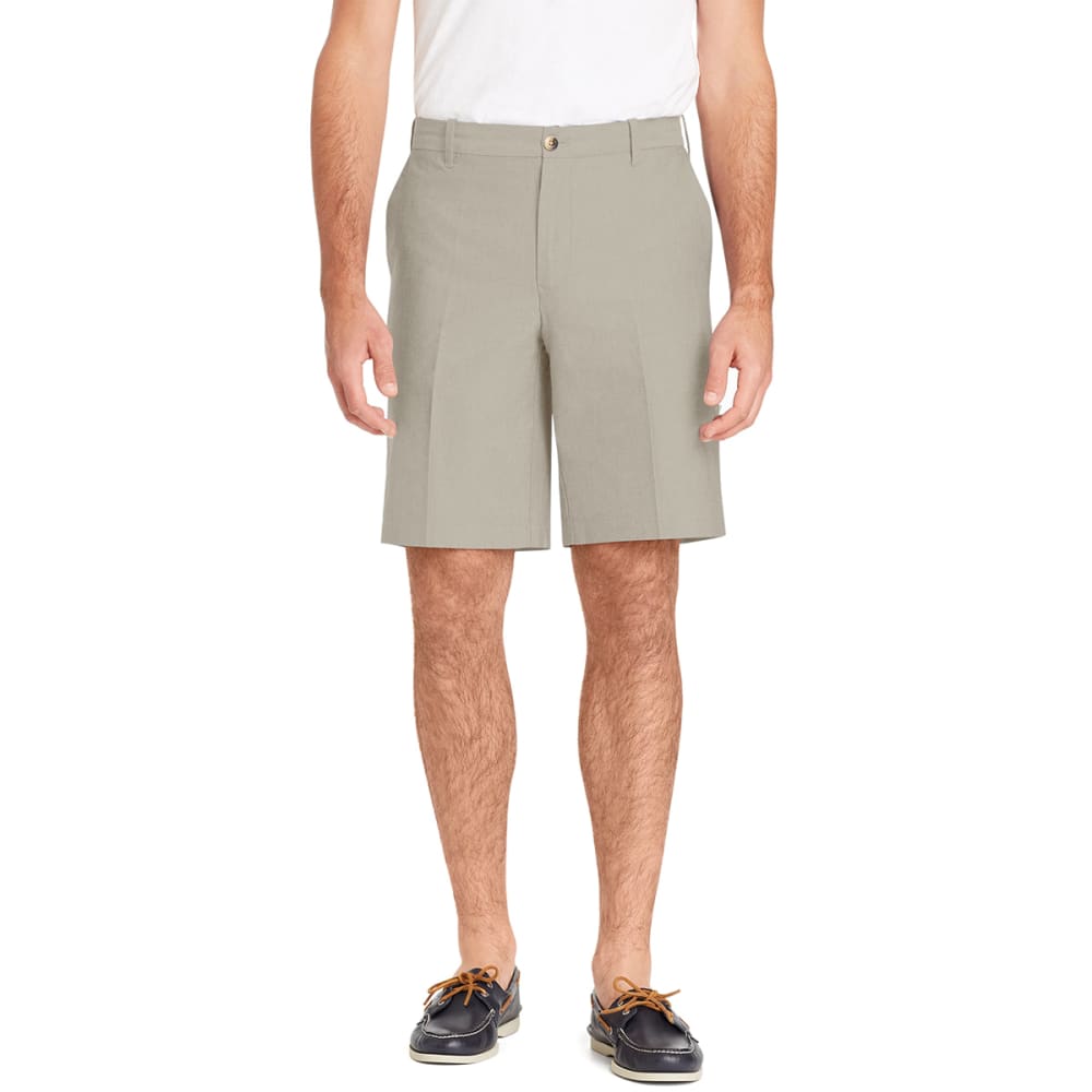 IZOD Men's Newport Flat-Front Oxford Shorts - Bob’s Stores