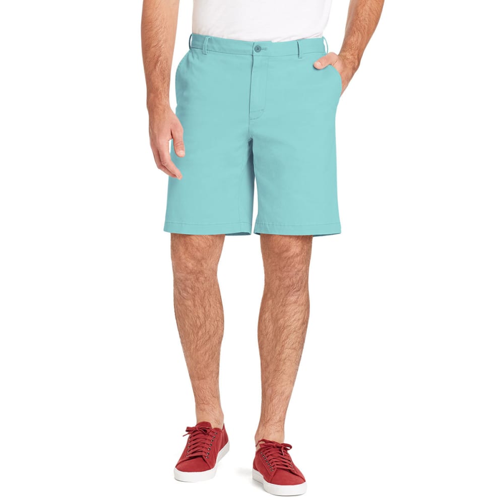 IZOD Men's Saltwater Stretch Flat-Front Chino Shorts - Bob’s Stores