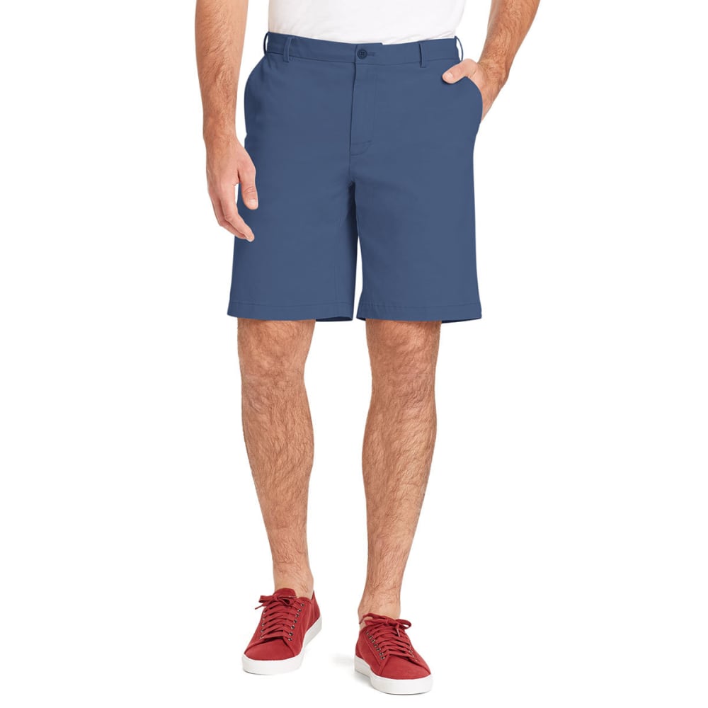 IZOD Men's Saltwater Stretch Flat-Front Chino Shorts - Bob’s Stores