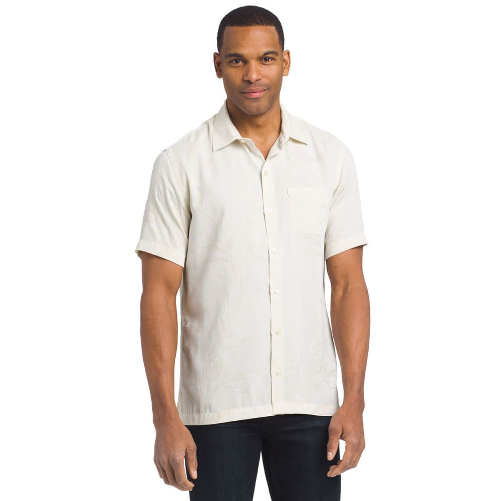 VAN HEUSEN Men's Air Print Jacquard Short-Sleeve Shirt - Bob’s Stores