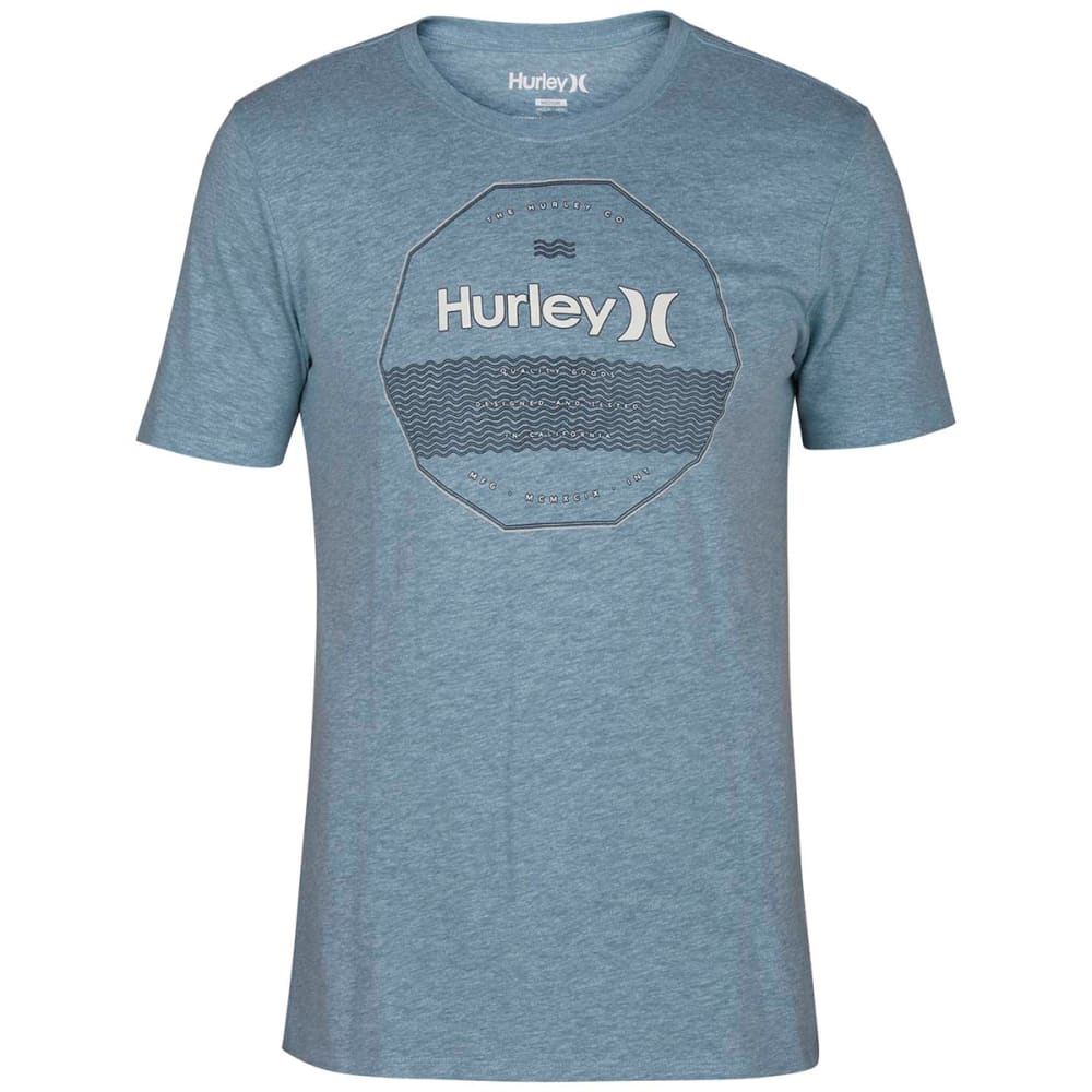 HURLEY Guys' Swellagon Tri-Blend Short-Sleeve Tee S