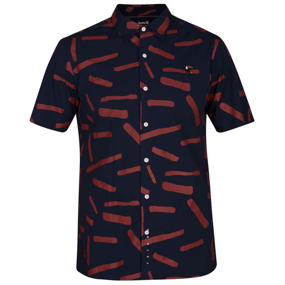HURLEY Men's Bowie Short-Sleeve Shirt S