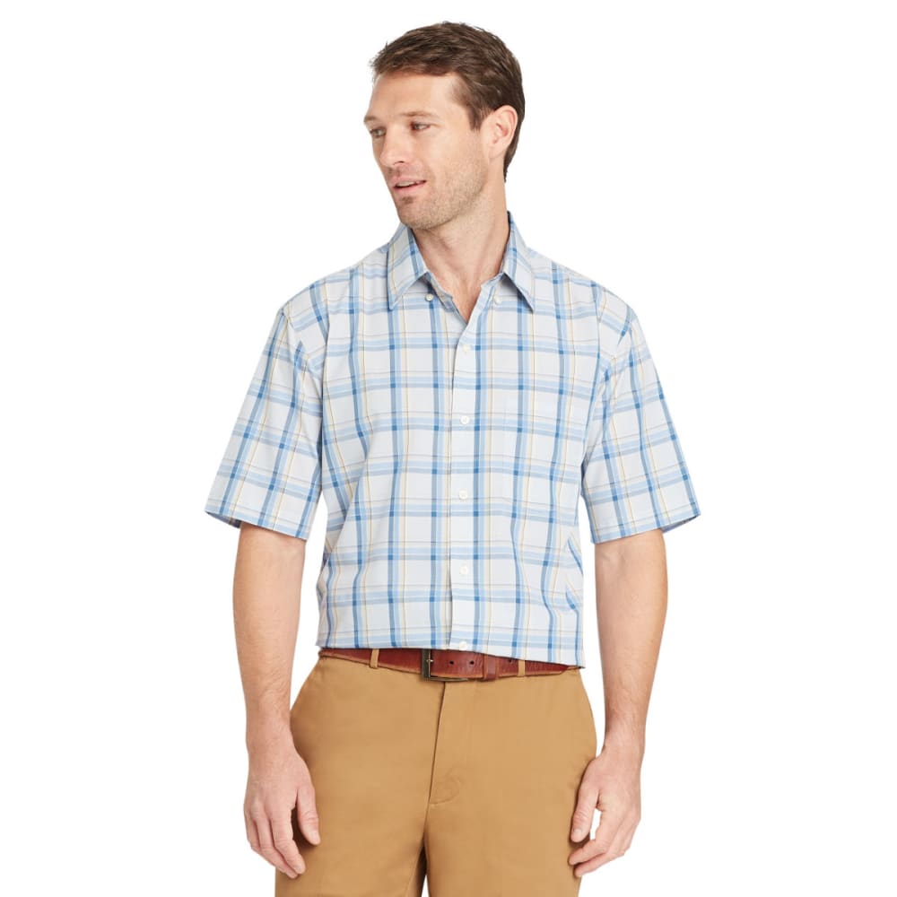 ARROW Men's Coastal Cove Woven Short-Sleeve Shirt M