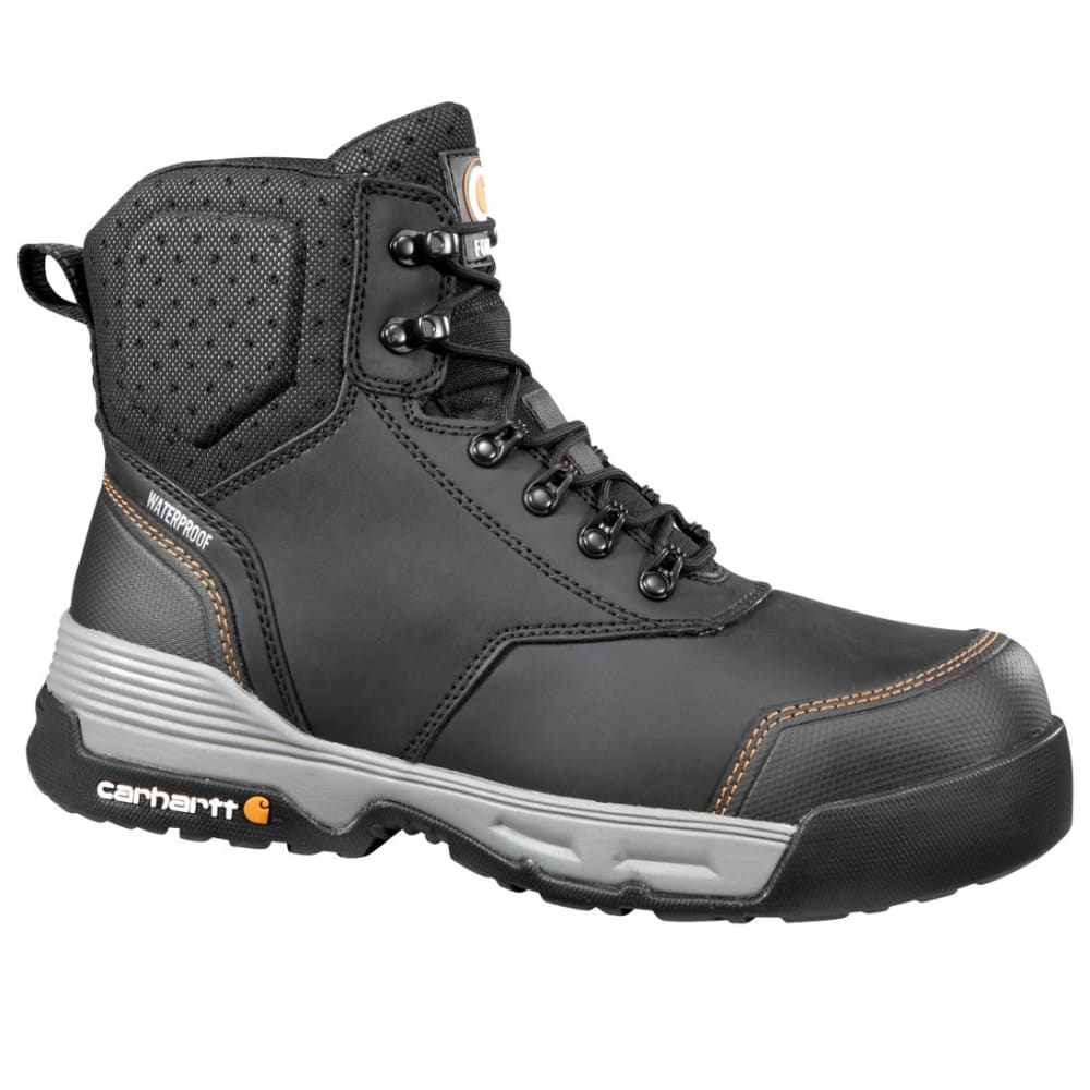 CARHARTT Men's 6-Inch Force Work Boots, Black 8