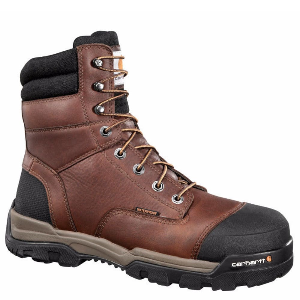 CARHARTT Men's 8-Inch Ground Force Work Boots, Brown 8