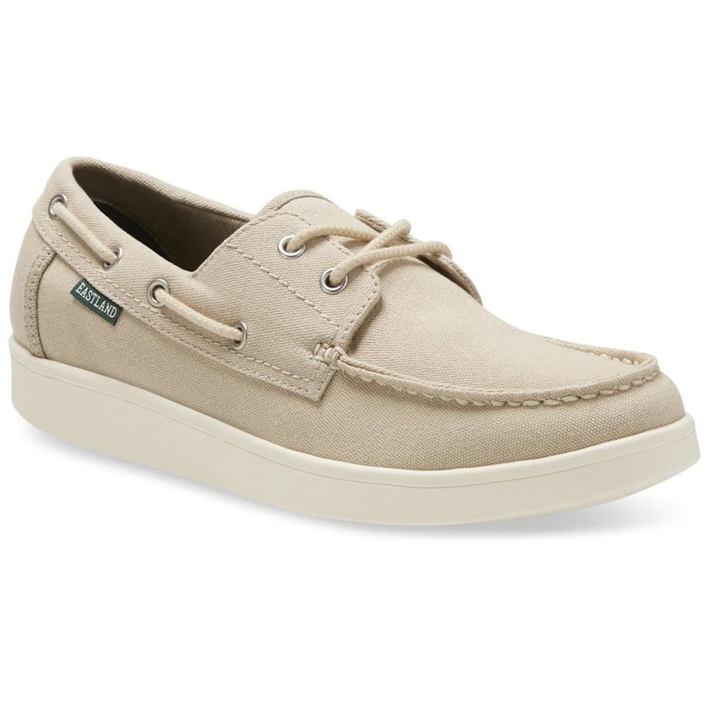 EASTLAND Men's Popham Canvas Boat Shoes 8.5