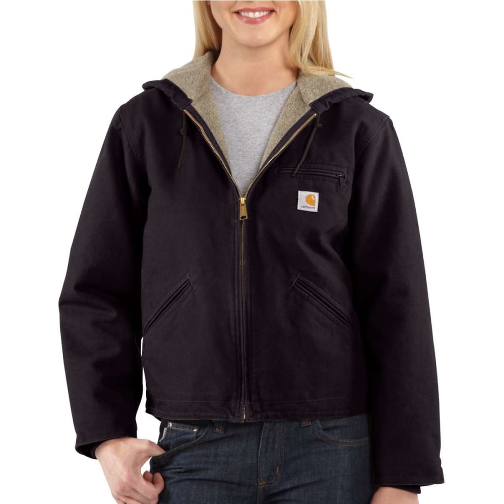 CARHARTT Women's Sandstone Sierra Sherpa-Lined Jacket M