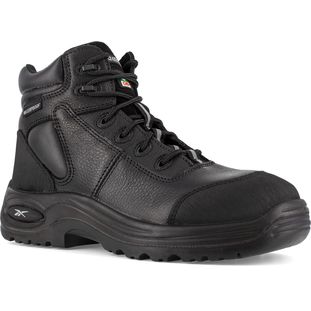 REEBOK WORK Women's Trainex Composite Toe 6" Waterproof Puncture Resistant Sport Boots 9